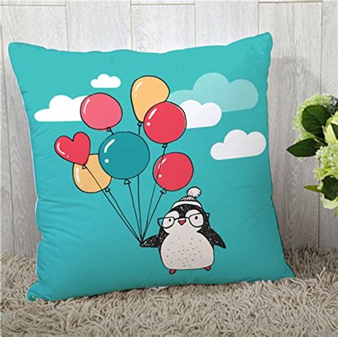 Buy The Purple Tree Christmas Cushion Cover for Living Room Sofa (Pack ...