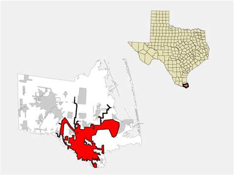 Brownsville, TX - Geographic Facts & Maps - MapSof.net
