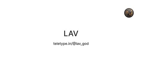 LAV — Teletype