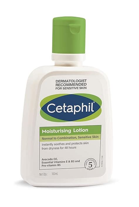 Cetaphil Moisturizing Lotion for Dry to Normal, Sensitive Skin| 100 ml ...