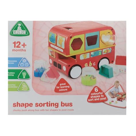 Early Learning Centre Shape Sorting Bus - Red | Buy Online at Toycra