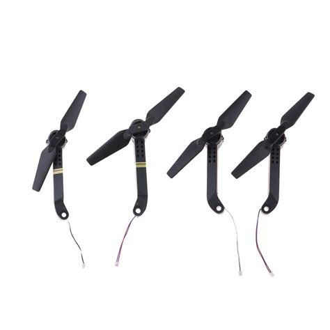 UJEAVETTE® 4 Pieces Universal Drone Spare Parts Gears Propellers E58 ...