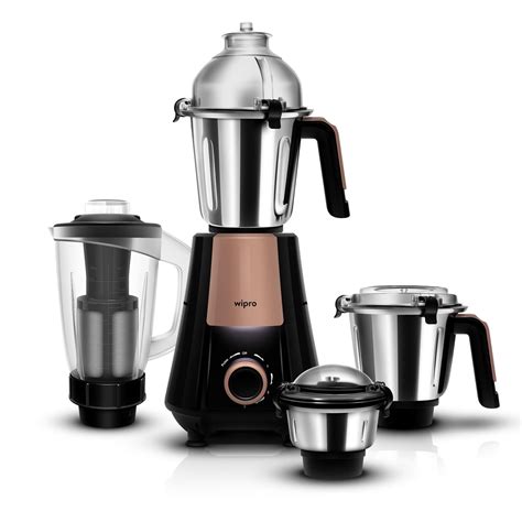 Divine 800W Juicer Mixer Grinder with 4 Jars | Wipro Appliances