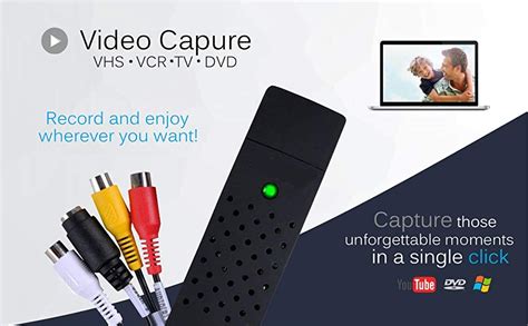Buy rts USB 2.0 Video Audio Capture Card Device Adapter VHS VCR to DVD ...