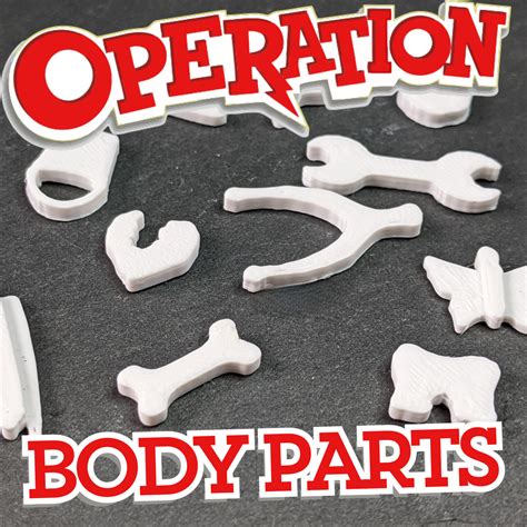 Operation Game Pieces Pictures