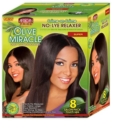Black Hair Perms Relaxers