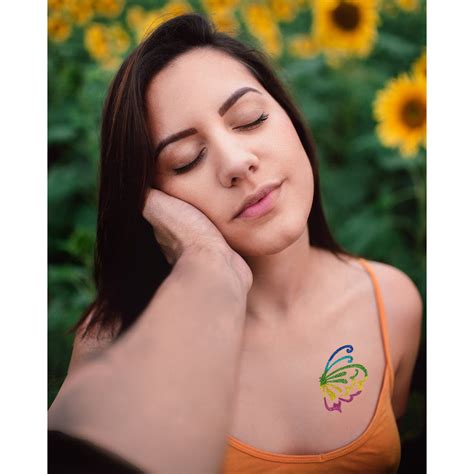 Comet Busters Colorful Temporary Shimmer Glitter Tattoo Body Jewels (B