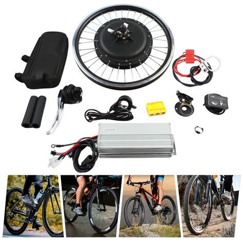 20 Inch 1000W 48V E-Bike Electric Rear Wheel Hub Motor Bicycle ...