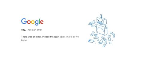 Image result for Error Code 409 Error Code 500