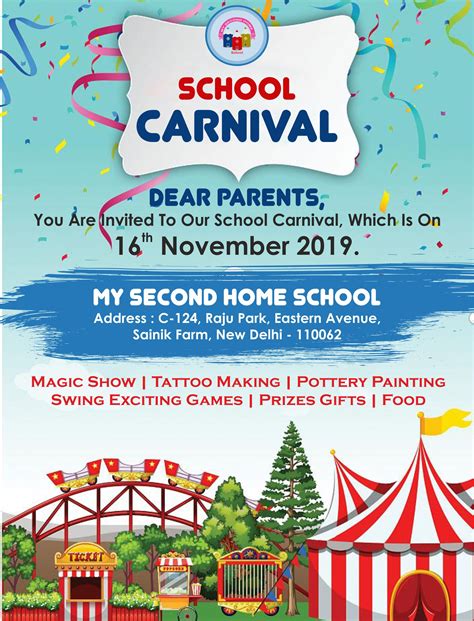 School Carnival. | School carnival, Islamic kids activities, Learning ...