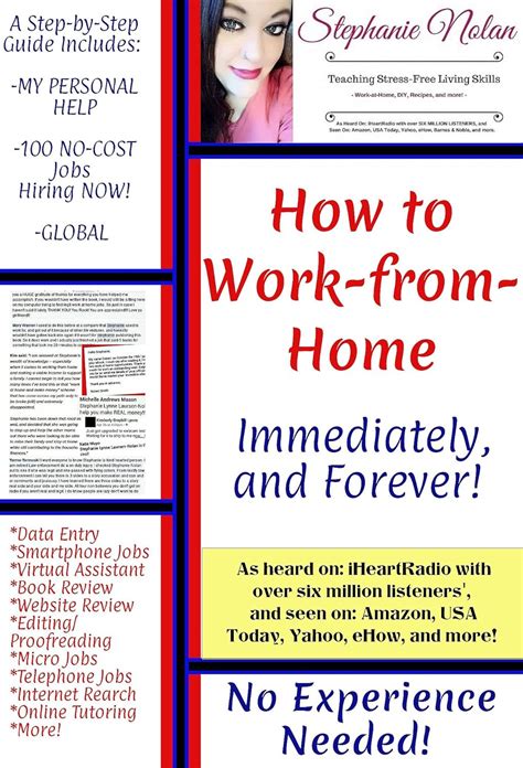How to Work from Home Immediately, and Forever! : A Step-by-Step Guide ...