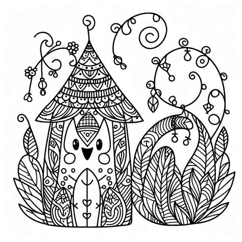 Whimsical Design coloring page - Download, Print or Color Online for Free