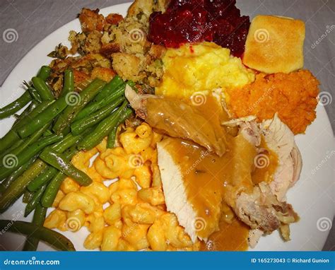 Thanksgiving Dinner Plate