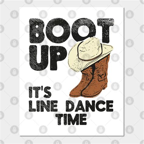 Country Western Line Dance Line Dancing Cowboy