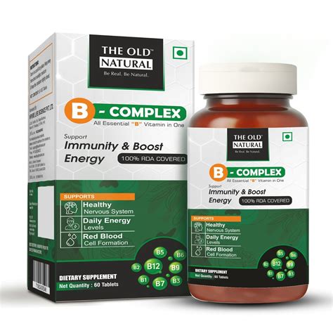 Buy The Old Natural B-Complex | Complete Vitamin B Supplement for ...