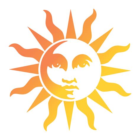 The May sun, the sun with a face and warm wavy rays 23469864 Vector Art ...