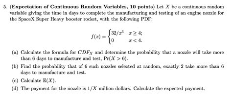 Image result for Expectation of Continuous Random Variable