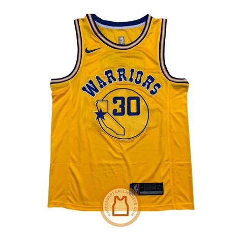 Stephen Curry Golden State Warriors 2019-2020 Yellow Authentic Jersey ...