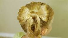 Hair Bow Style by How To Make Bow Hair Back To School Hairdo Tutorial Hair Bow Style