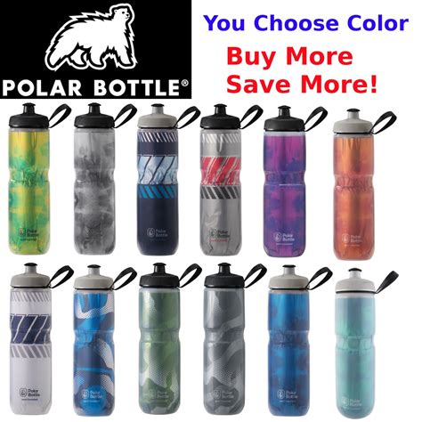 Bike 24oz Assorted | Polar Insulated Water Bottle