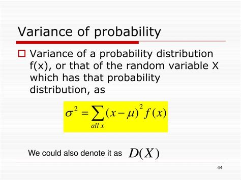Image result for Variance Probability Distribution