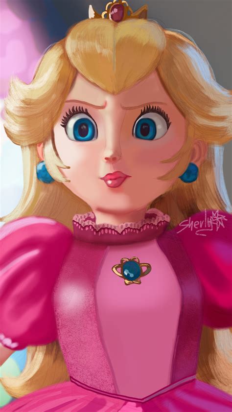 ArtStation - Princess Peach fanart.