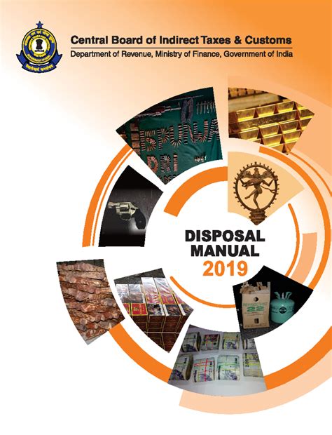 Disposal Manual 2019 for Customs Goods - ASU Guidelines - Studocu