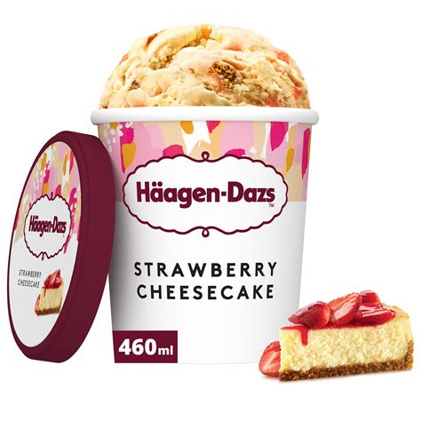 Buy Haagen-Dazs Strawberry Cheesecake Ice Cream 460ml Online in UAE ...