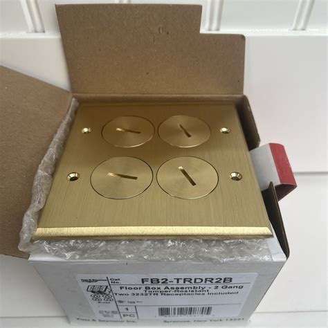 Two Gang Floor Box Cover