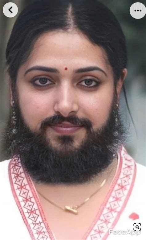 South Indian actress with full grown beards by bananashake1997 on ...