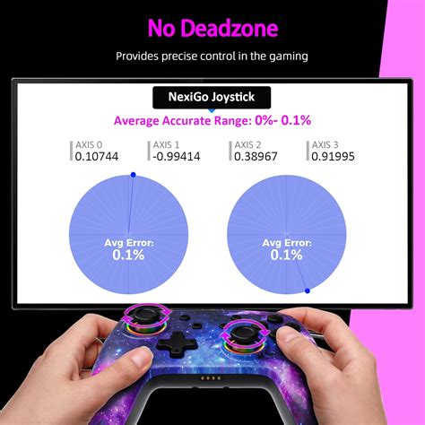 Buy NexiGo Controller (No Deadzone) for Switch/Switch Lite/OLED ...