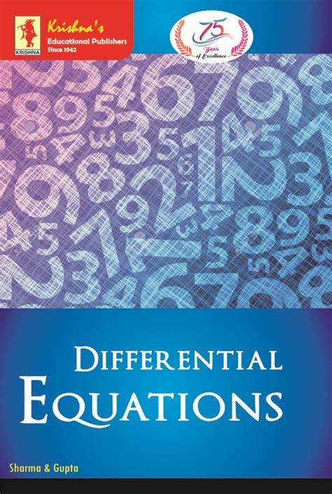 Krishna's Differential Equations - Fifty Third Edition - 788 Pages ...
