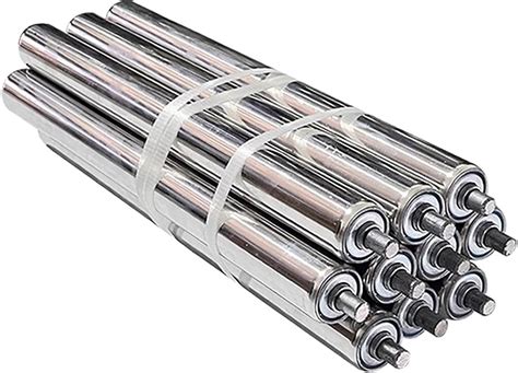 10 Pcs Sturdy Conveyor Roller Load Bearing, Press-fit Replacement ...