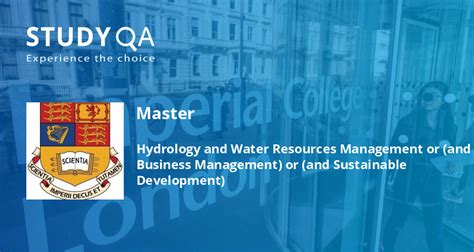 StudyQA — Master: Hydrology and Water Resources Management — Imperial ...