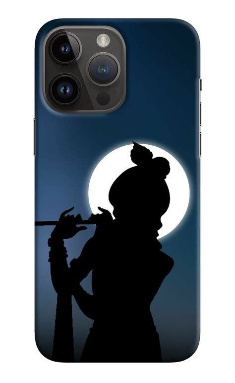 Save Big: Get the Shri Krishna Silhouette iPhone 14 Pro Max Back Cover ...
