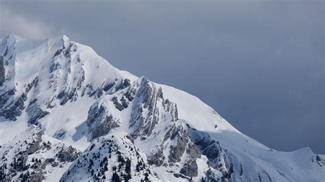 Download wallpaper 3840x2160 mountains, snow, slopes, landscape 4k uhd ...