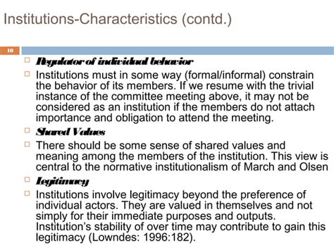 Image result for Institutional Method