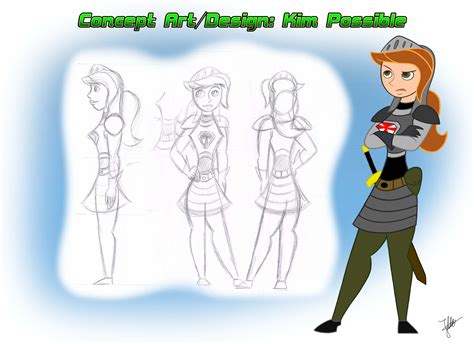 Kim Possible Character Design