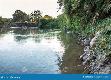 Jordan river, Israel stock photo. Image of landmark, pilgrimage - 62432672