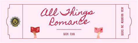 ALL THINGS ROMANCE BOOK CLUB at Books Inc. Mountain View, Books Inc ...