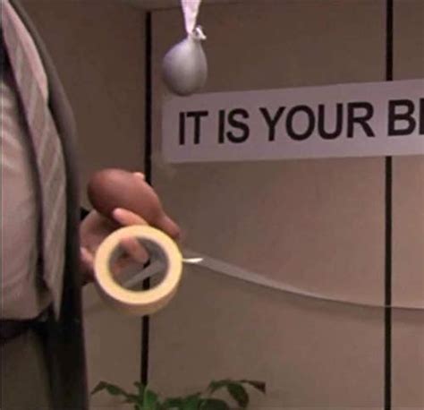 It is Your Birthday Banner,48 PC Set The Office Dwight Theme Infamous ...