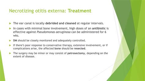 Necrotizing Otitis Externa | PPTX