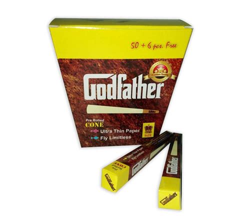 GODFATHER Perfect Smoking Pre Rolled Paper -50 + 6 Piece (Brown ...