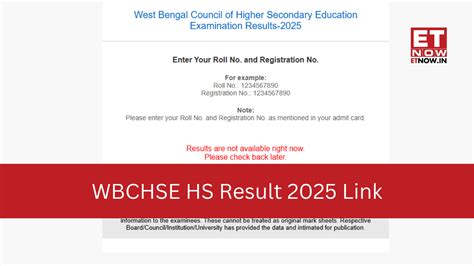 [Login Credentials] WBCHSE Result 2025 Class 12: WB Uchha Madhyamik ...