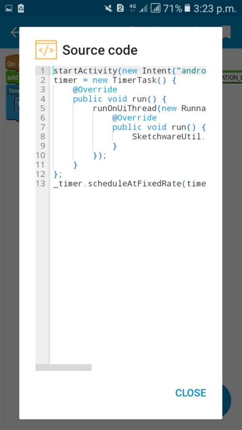 Sketchub • Always run in Background