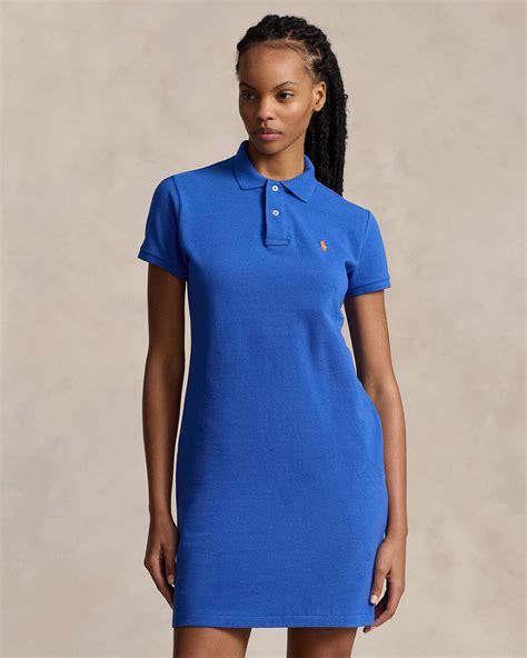 Women's Cotton Mesh Polo Dress | Ralph Lauren
