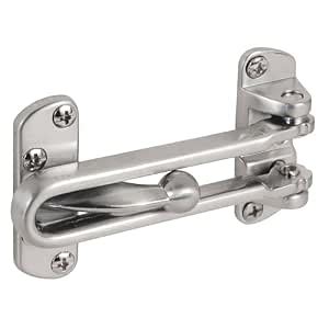 Prime-Line Products U 9901 Door Guard, Swing Loop Keeper, Brushed ...