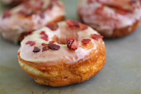 Maple Bacon Doughnuts | Recipe | Maple bacon, Bacon, Maple bacon donut