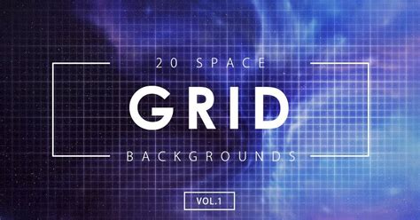 20 Space Grid Backgrounds — Teletype