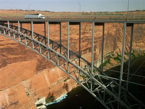 Glen Canyon Dam Bridge - HighestBridges.com